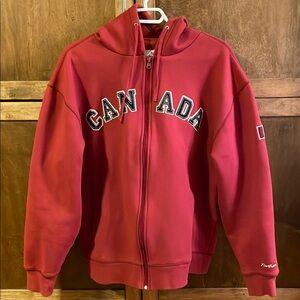 Men’s Red Canada Hoodie